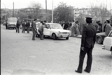 Accident al carrer Joaquim Vayreda