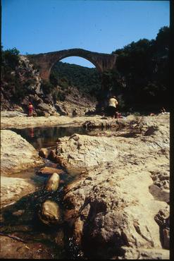 Banyistes al Riu Llierca