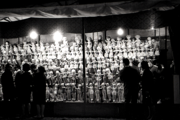 Parada de venta de nines de les Fires de Sant Narcís 