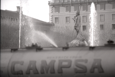 Madrid. Museo del Prado i font de Neptú