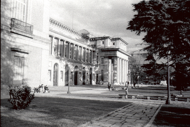 Representació teatral en un teatre de Madrid