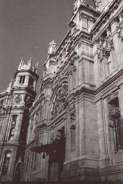 Representació teatral en un teatre de Madrid