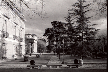 Representació teatral en un teatre de Madrid