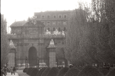 Representació teatral en un teatre de Madrid