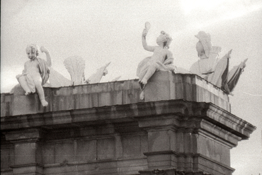Representació teatral en un teatre de Madrid