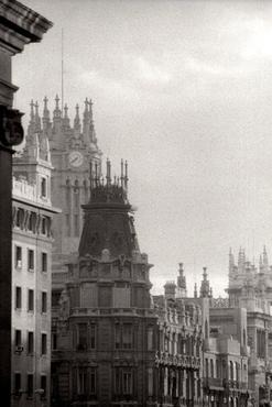 Representació teatral en un teatre de Madrid
