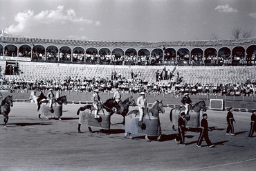 Corrida de toros, convents i edificis de la ciutat de Toledo