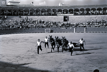 Corrida de toros, convents i edificis de la ciutat de Toledo