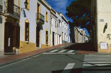 Carrer del Pi, a Sant Pere de Ribes