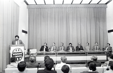 Acte a l'escola de la Policia Municipal de Girona