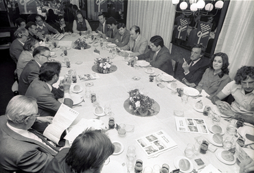 Àpat d'inauguració del XIX Festival Internacional de Cinema de la Costa Brava a Sant Feliu de Guíxols