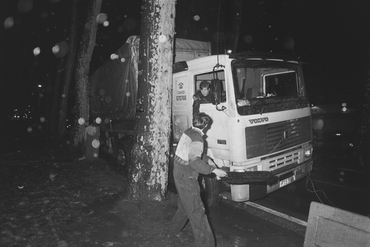 Accident de camió a la Devesa