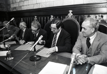 Acte d'agermanament de la Reggio Emilia amb la ciutat de Girona