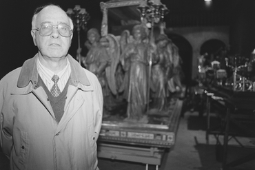 Retrat de Jaume Gauchia, president de la junta de Confraries