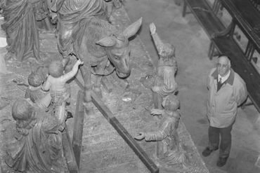 Retrat de Jaume Gauchia, president de la junta de Confraries