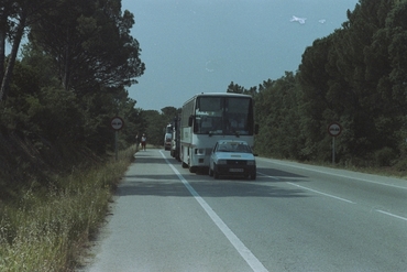 Accident de trànsit múltiple a la cruïlla de Les Mallorquines