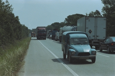 Accident de trànsit múltiple a la cruïlla de Les Mallorquines