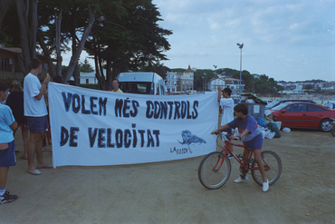  Manifestacio¿ dels vei¿ns de la Fosca